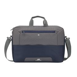Torba RivaCase 17.3" 7757 Steel Blue/Grey laptop shoulder bag