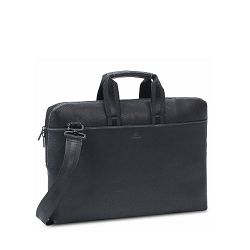 Torba RivaCase 15.6" Orly 8931 (PU) Black slim laptop bag