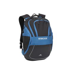 Ruksak RivaCase 15.6" Mercantour 5225 Black/Blue 20L laptop backpack