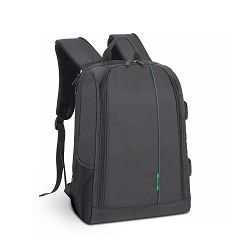 Ruksak RivaCase Green Mantis 7490 SLR Backpack Black