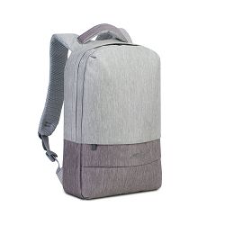 Ruksak RivaCase 15.6”  Prater 7562 grey/mocha anti-theft laptop backpack