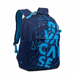 Ruksak RivaCase 30L Heide 5430 dark blue/light blue Urban backpack