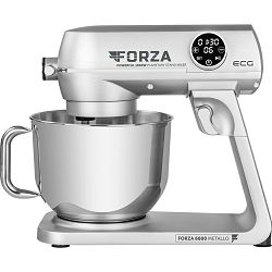 Kuhinjski robot ECG FORZA 6600 Metallo Argento